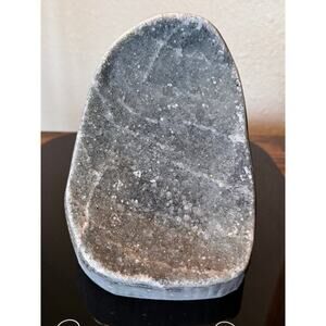 Natural Gray Druzy Quartz Freeform | 3 lbs | Sparkling Crystal Display